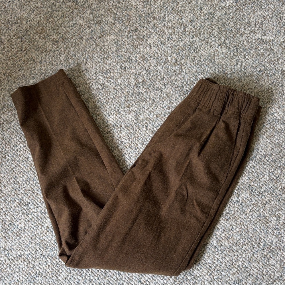 GAP Brown Herringbone Pants